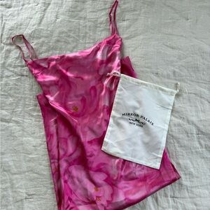 Mirror Palais Pink Floral Dress